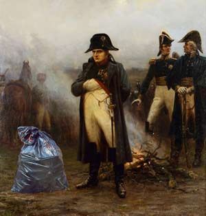Наполеон и мусор